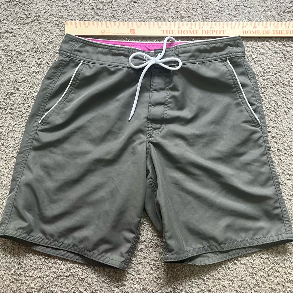 Bonobos Board Shorts Mens Size 34 Gray 9'' Swim Shorts